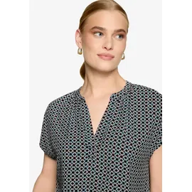 Zero Shirtbluse mit Print Braun 40