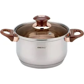 Kinghoff Topf-Set 12-tlg. Kochtöpfe + Teflon Pfanne