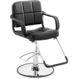 Physa Physa, Sessel, Friseurstuhl Friseursessel Bedienstuhl Fussstütze 50 - 64 cm 170 kg schwarz