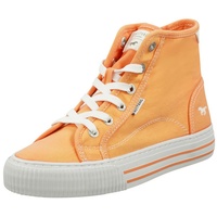 Mustang High-Top Canvas Sneaker orange 39 - 39 EU