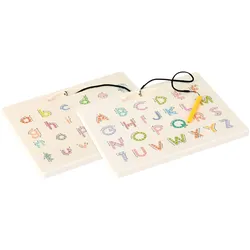 EDUPLAY Magnet Schreibtafel Groß- und Kleinbuchstaben, mehrfarbig