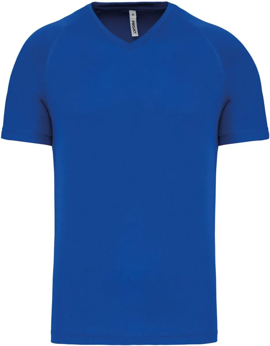 Kariban ProAct Herren V-Ausschnitt Sport T-Shirt PA476 sporty royal blue XS
