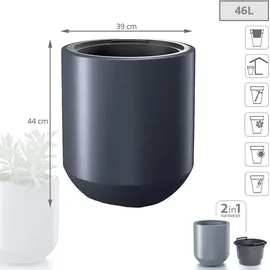 Prosperplast Heos 39 x 39 x 44 cm Anthrazit