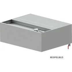 Stalgast Wandhaube "Basic Line", Kastenform 1500 mm x 1400 mm mit Flammschutzfilter Typ B