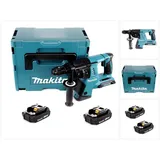 Makita DHR 264 AJ Akku Bohrhammer 36 V ( 2x 18 V ) 3,0 J SDS Plus + 2x Akku 2,0 Ah + Makpac - ohne Ladegerät