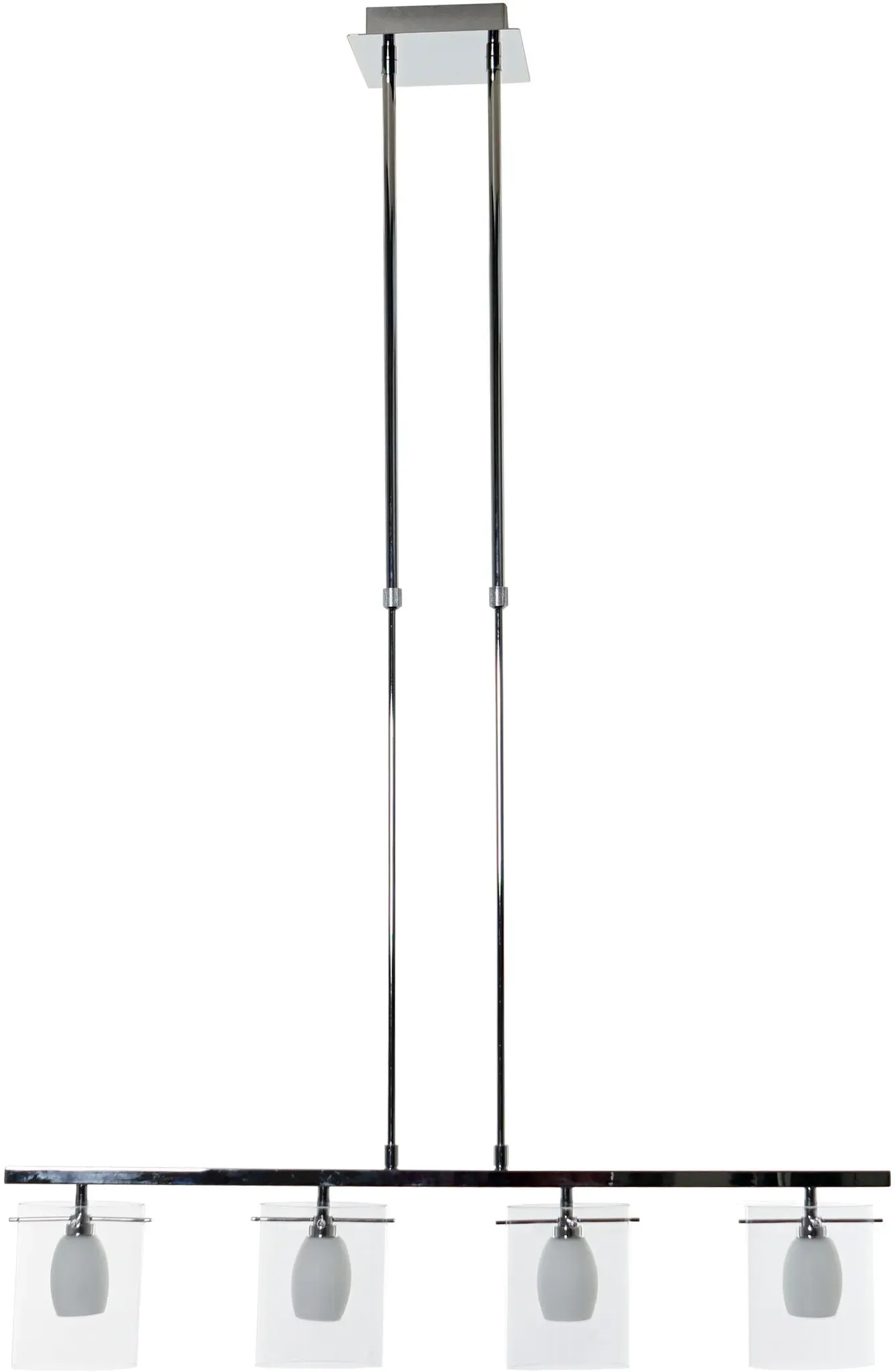 Pendelleuchte HW175, Deckenleuchte Hängeleuchte Deckenlampe, 4-flammig