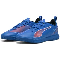 Puma Ultra 6 Play IT Jr Fussballschuh, Blau Weiß