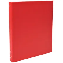 Exacompta Ringbuch 51375E DIN A4 PP 4Ringe 30mm rot