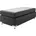 Boxspringbett grau B 122cm L 201cm 100 Polyester WESTFALIA SCHLAFKOMFORT Komplettbetten Boxspringbett