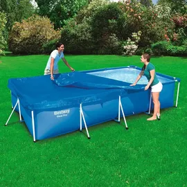 BESTWAY Poolabdeckung blau 400 x 211 cm