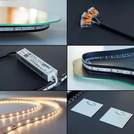 Tulup LED Spiegel Spiegel Unregelmäßige Form LED 70x45,5 cm LED Spiegel UnregelmäßigDesign LED Badspiegel Organisch Neutralweiß 4000K