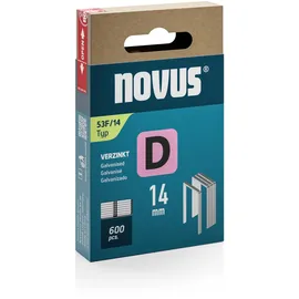 Novus Tackerklammern Typ 53F 14 mm 600 Stück