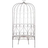vidaXL Gartenbank 95 x 68 x 33 cm Antik Braun