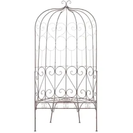 vidaXL Gartenbank 95 x 68 x 33 cm Antik Braun