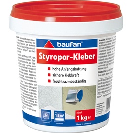 Baufan Styroporkleber, Inhalt:1,0kg
