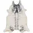 Gino Falcone Teppich Emilia AFT27590 white & black 130 x 170 cm Fellform