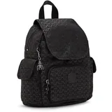 Kipling CITY PACK MINI Kleiner Rucksack, Signature Emb (Schwarz)