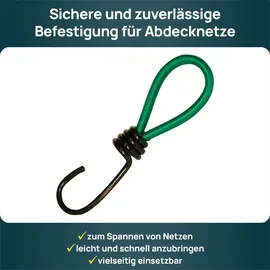 Kerbl Expanderhaken für Abdecknetze Set 6 Stück