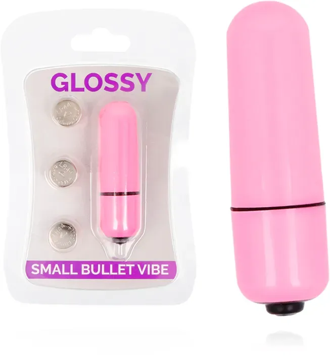 GLOSSY - SMALL BULLET VIBE DEEP ROSE