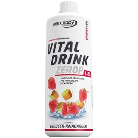 Best Body Low Carb Vital Drink Erdbeer-Rhabarber 1000 ml