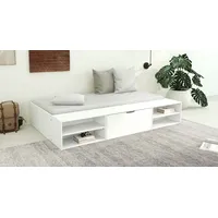 Home Affaire Stauraumbett »Cavan, Jugendbett, Podestbett, Futonbett, Made in...