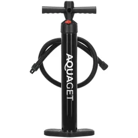 aquaget SUP Board Set 350 x 81 x 15 cm Schwarz