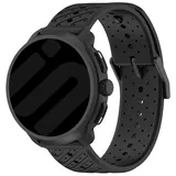 Strap-it Suunto 9 Peak Armband Silikon für Suunto 9 Peak - Schwarz - Schnallenverschluss