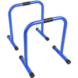 Push-up Stand Bar Parallettes Schwarz/Rot/Blau EINHEITSGRÖSSE