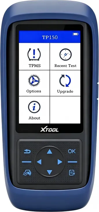 XTOOL TP150 TPMS-Programmierwerkzeug, universelles TPMS-Werkzeug zum Neulernen/Reset/Aktivieren (315/433 MHz), Reifensensor-Programmierer nur für XTOOL TS100, Reifendrucküberwachungssystem-Diagnosewerkzeug
