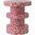 Normann Copenhagen Hocker Bit Stack Kunststoff 42 x 42 x 42 cm Rot