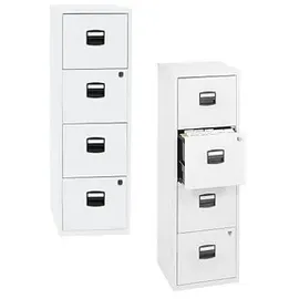 BISLEY PFA Hängeregistraturschrank 41,3 x 40,0 x 132,1 cm weiß