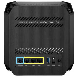 Asus ROG Rapture GT6 AX10000 1er Pack Tri-Band Gaming Mesh WiFi System kombinierbarer Router - Black