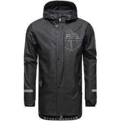 STONE HARBOUR Herren Outdoor Regenjacke Wasserdicht Anorak Parka Mantel mit Kapuze Tamio