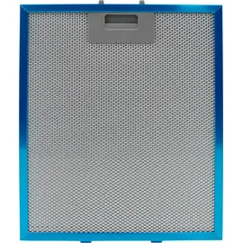 Vioks Metallfettfilter passend wie Indesit C00076591 320x259 mm für Dunstabzugshaube - Silber