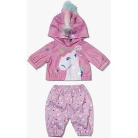 BABY BORN Puppenkleidung Einhorn Outfit Rosa (43 cm)