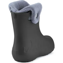 Ladeheid Eva Kinder Jungen Mädchen Gummistiefel Regenschuhe gefüttert Regenstiefel Gummischuhe LA-CA-04 (Carbone/Grau, 28/29 Eu) - 28/29