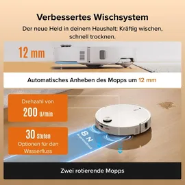 Roborock Qrevo Edge 2 Weiß