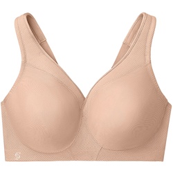 GLAMORISE Nahtloser MagicLift-Sport-BH - Kaffee Unterwäsche   Damen 