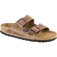 Birkenstock Arizona Weichbettung Naturleder geölt tabacco brown 45