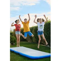 e4fun Air Track Matte 3 Meter mit manueller Handpumpe