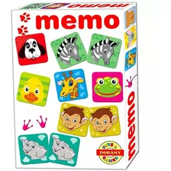 Bewohner des Zoos - Gedächtnisspiel