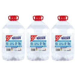 GUT&GÜNSTIG Destilliertes Wasser 3x 5 l