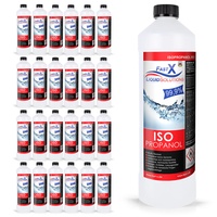 Isopropanol 99,9% Reiniger – 1 Liter | Hochprozentiger IPA Reinigungsalkohol für Haushalt & Elektronik | Made in Germany (25x1 Liter)