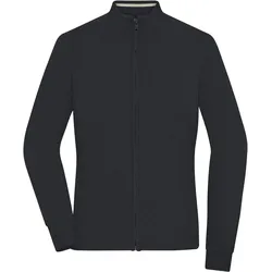 Damen Zip Cardigan - Farbe schwarz - Größe S