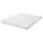letti moderni Topper Aloe Vera Latex 140 x 200 cm Weiß