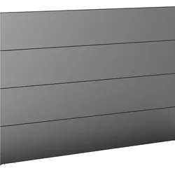 Biohort Sichtschutz zu DaVinci ohne Acrylglas Gr. 1m dunkelgrau-metallic B148920