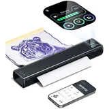 Phomemo M08F Plus Tattoo Stencil Drucker Touchscreen Thermodrucker Tattoo