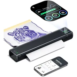 Phomemo M08F Plus Tattoo Stencil Drucker Touchscreen Thermodrucker Tattoo