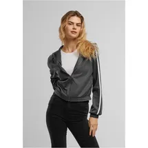 URBAN CLASSICS Cropped Track Jacket - magnet | 5XL