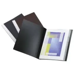 Q-CONNECT Sichtbuch 20 Hüllen A3h schw. KF15390 20 Hüllen